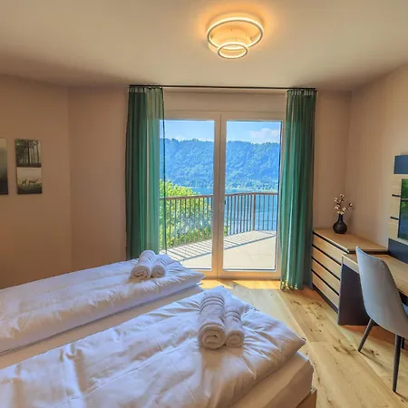 Adlerblick Penthouse Mit Panoramaseeblick Ossiacher Апартаменты Анненхайм