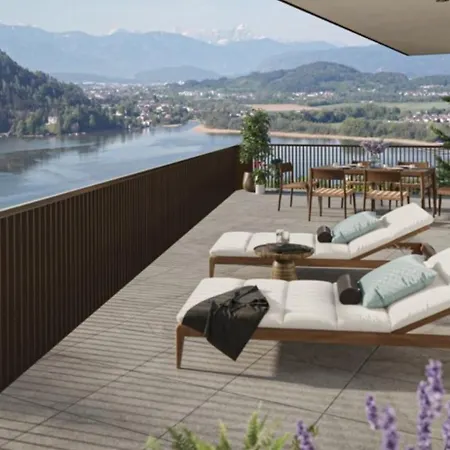 Adlerblick Penthouse Mit Panoramaseeblick Ossiacher *