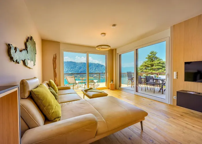 Adlerblick Penthouse Mit Panoramaseeblick Ossiacher *