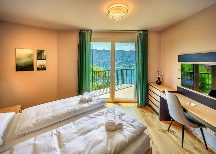 Adlerblick Penthouse Mit Panoramaseeblick Ossiacher *